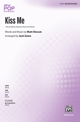 Book cover for Kiss Me