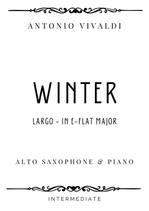 Vivaldi - Largo from Winter (The Four Seasons) in E Flat Major - Intermediate