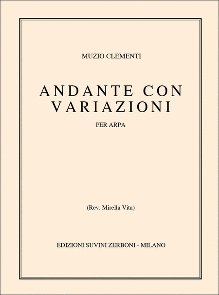 Andante con Variazoni