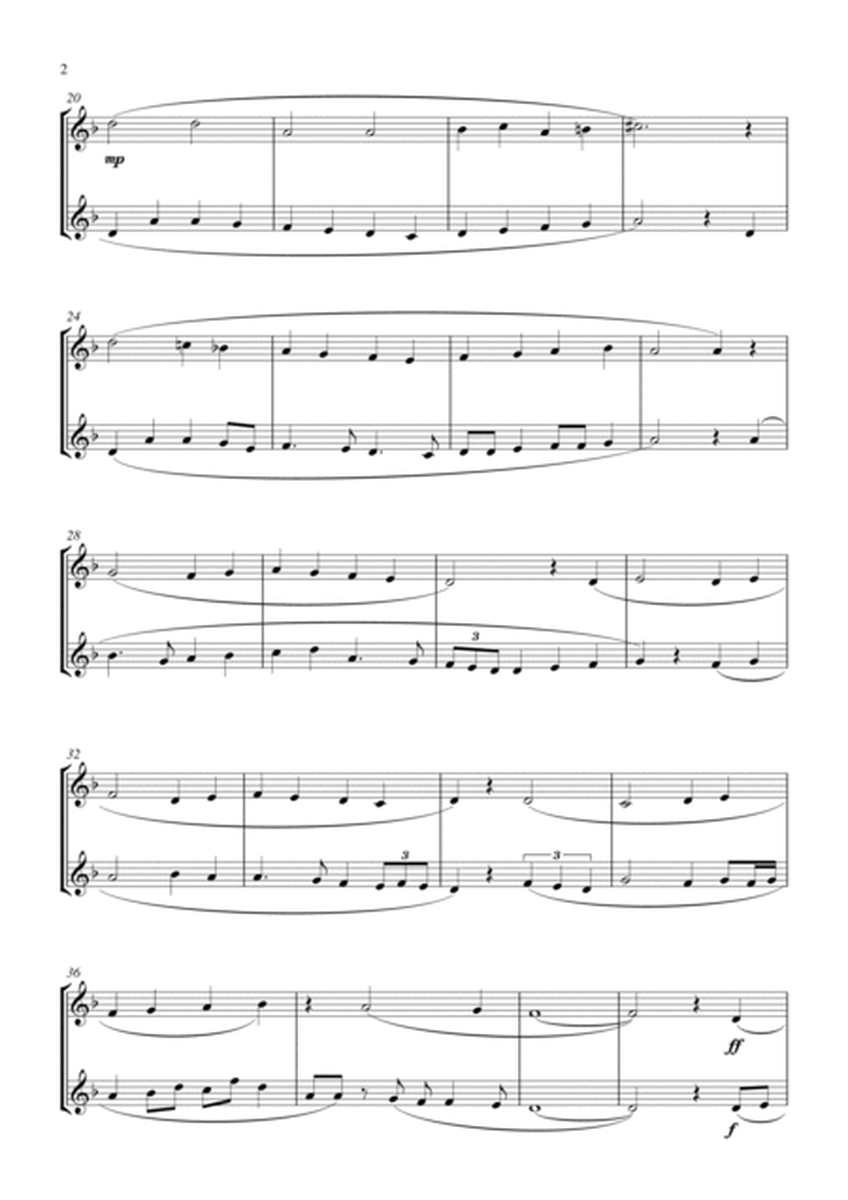 God Rest You Merry, Gentlemen (for horn duet, suitable for grades 1-5) image number null