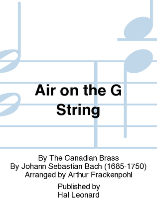 Book cover for Air on the G String