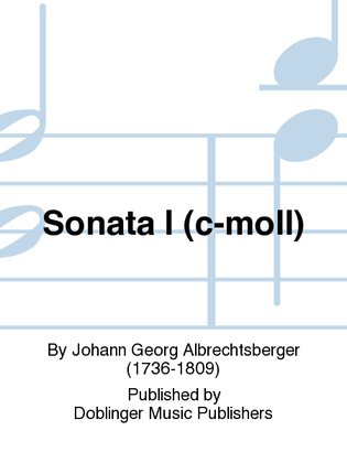 Sonata I c-moll