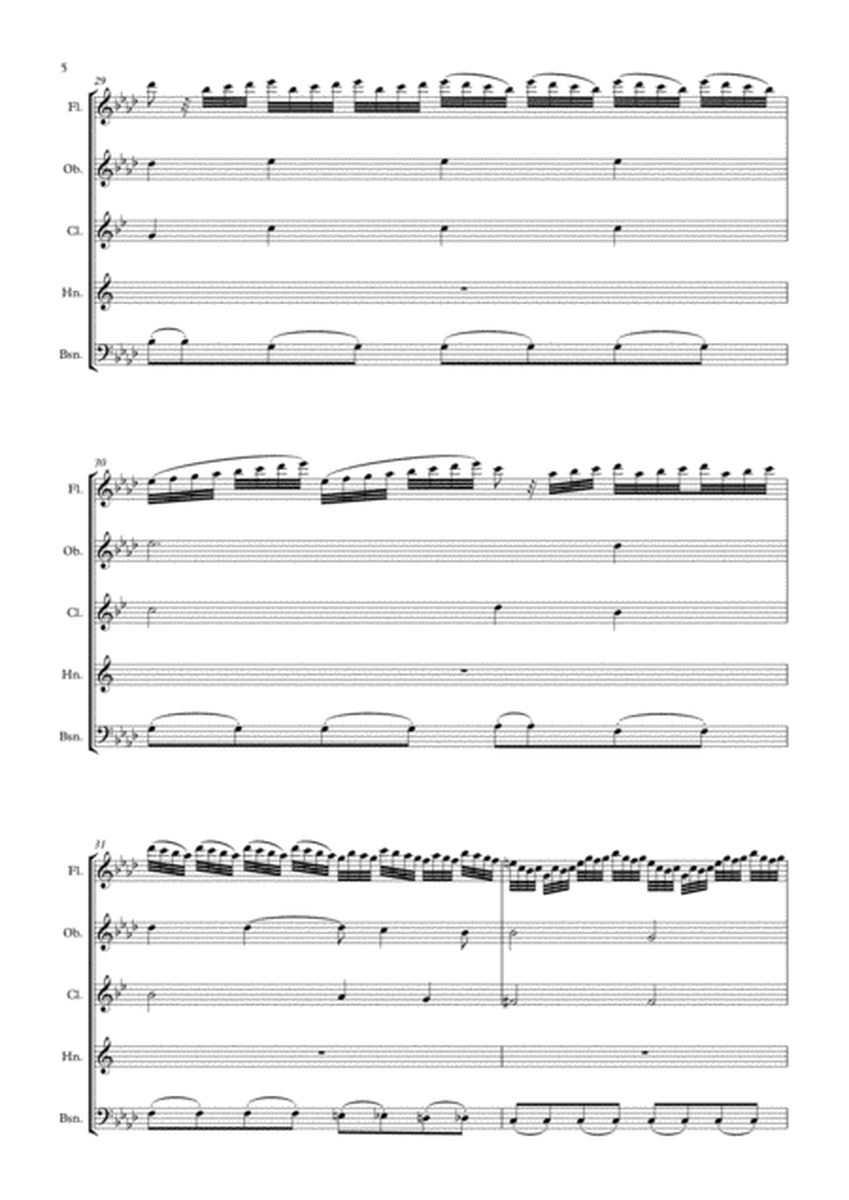 "Winter" from The Four Seasons arranged for Wind Quintet image number null