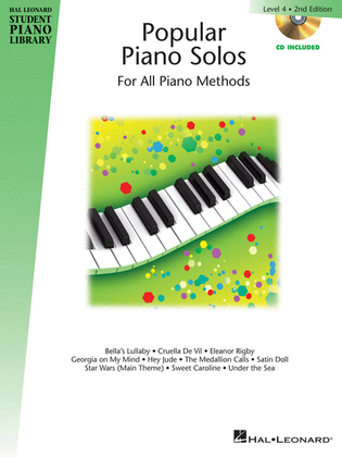 Popular Piano Solos 2nd Edition - Level 4