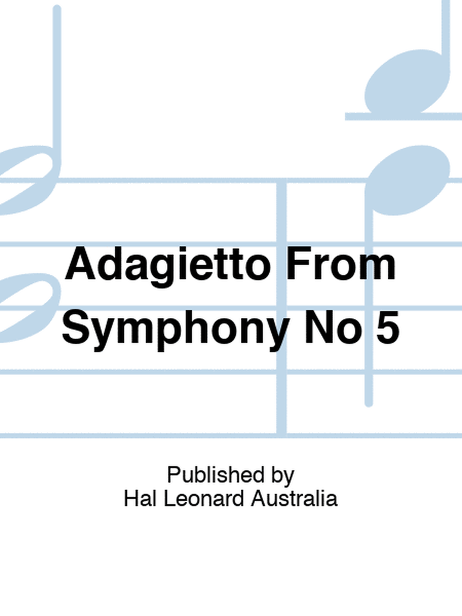 Adagietto From Symphony No 5