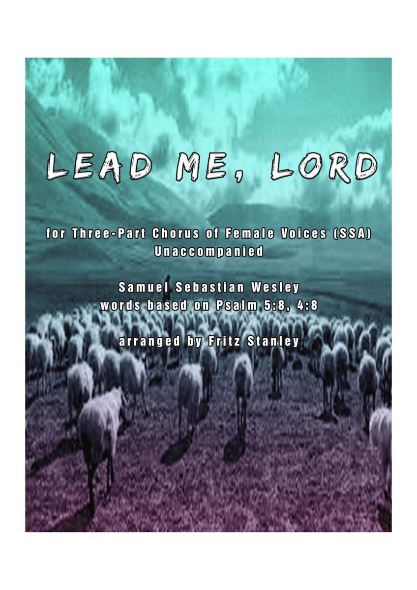 Lead Me, Lord - SSA A Cappella image number null
