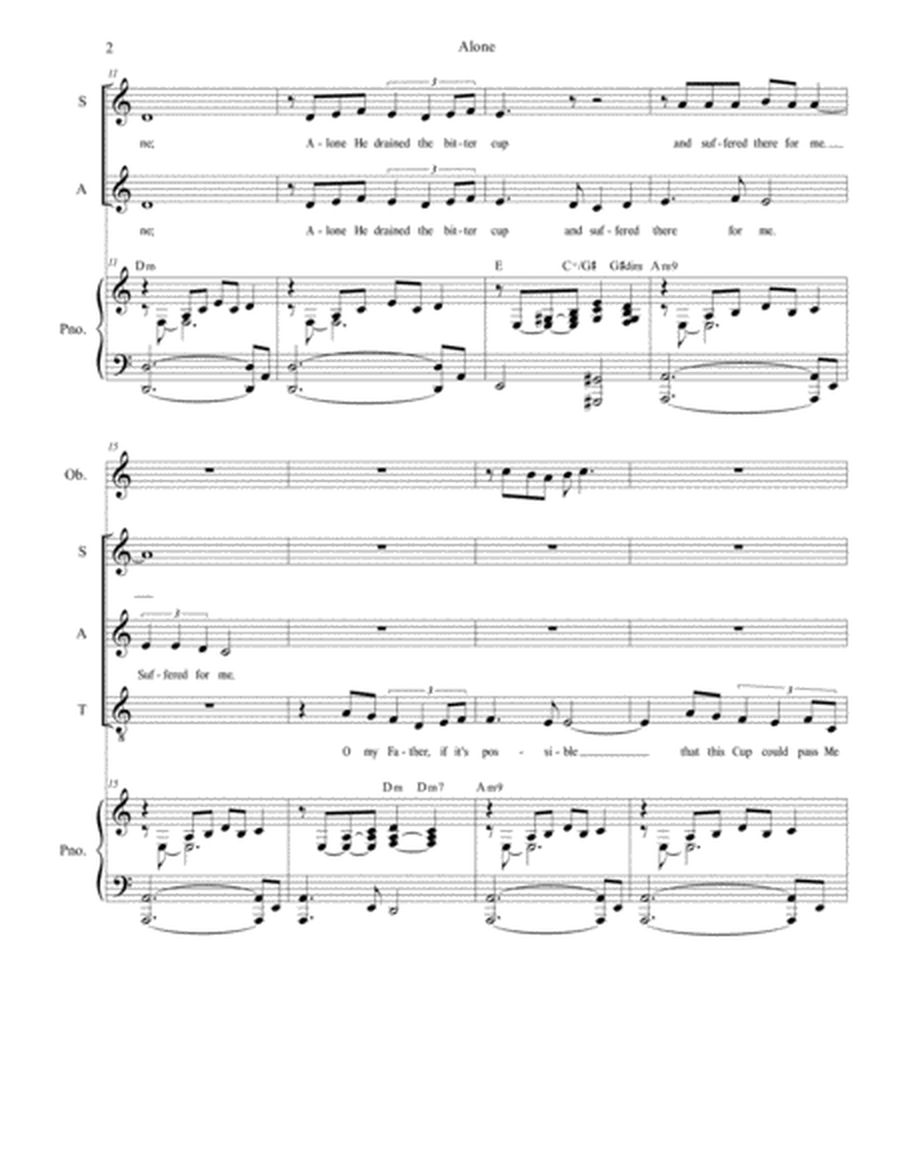 Alone (for SATB) image number null