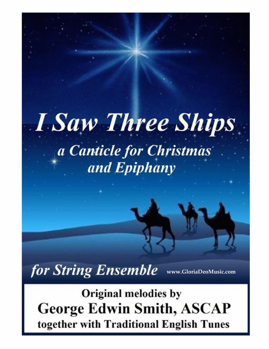 I Saw Three Ships - A Canticle for Christmas for Strings image number null