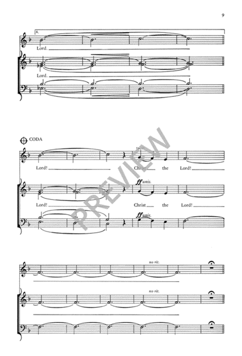 Psalms for the Church Year - Volume 2, Choral refrains