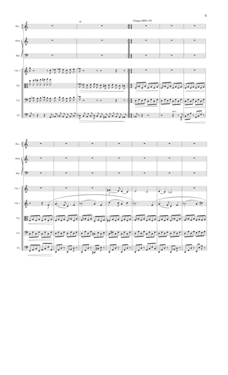 Symphony No 15 in D minor "Ukraine" Opus 22 - 2nd Movement (2 of 5) - Score Only
