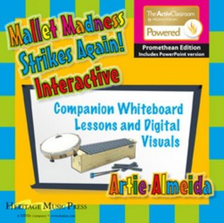 Book cover for Mallet Madness Strikes Again! Interactive - Promethean Edition with PowerPoint
