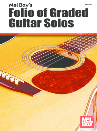 Book cover for Folio of Graded Guitar Solos