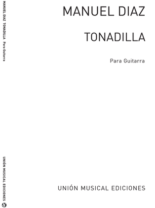 Book cover for Tonadilla Guitar