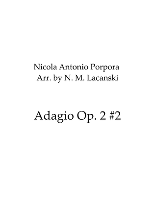 Book cover for Adagio Op. 2 #2
