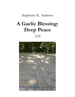 Book cover for A Gaelic Blessing: Deep Peace