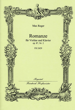 Book cover for Romanze, op. 87,2