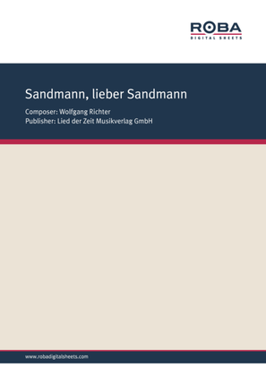 Book cover for Sandmann, lieber Sandmann