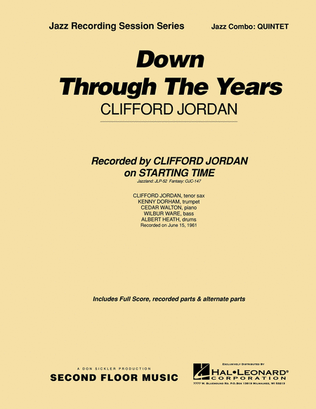 Book cover for Down Through the Years