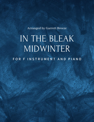 In the Bleak Midwinter (Solo French Horn & Piano)