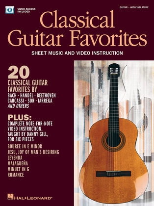 Book cover for Classical Guitar Favorites