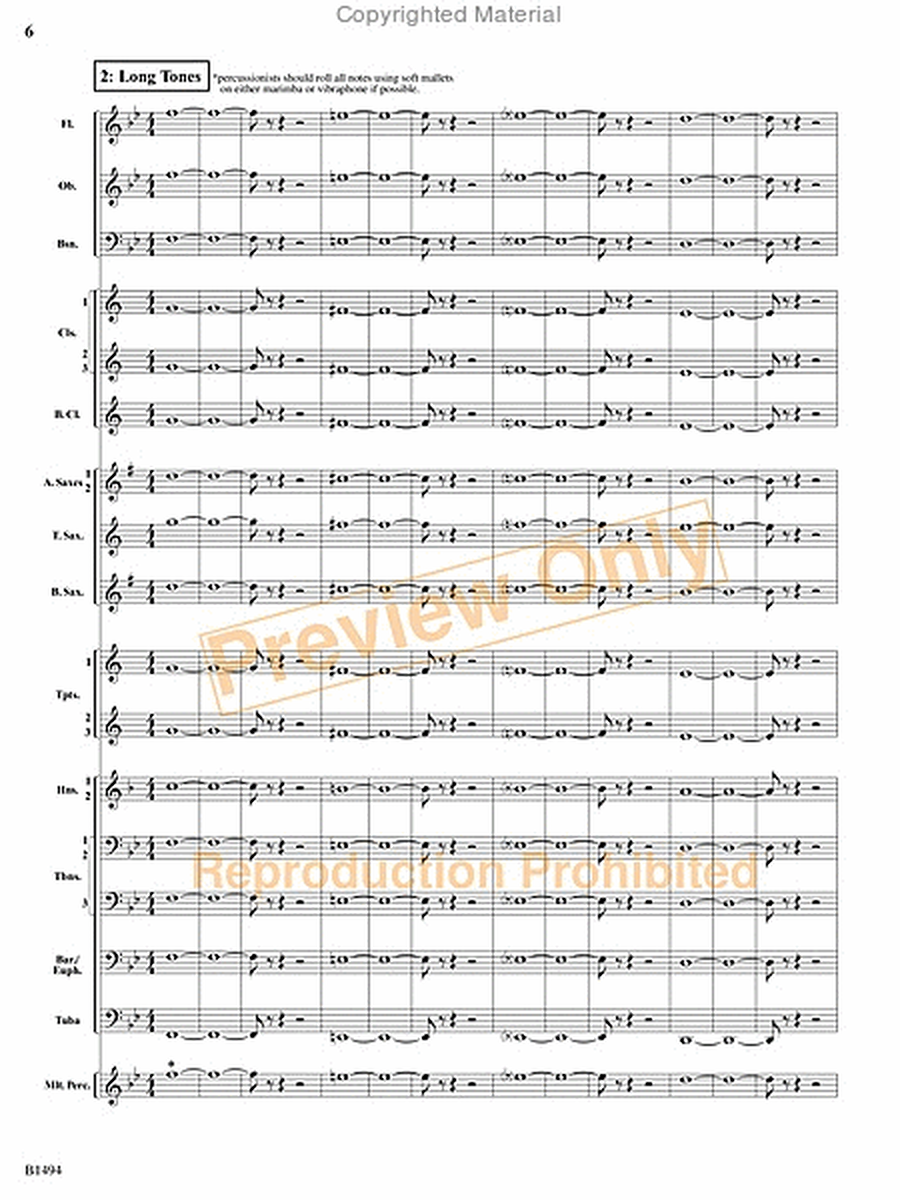 Warm-Up Fundamentals for Concert Band