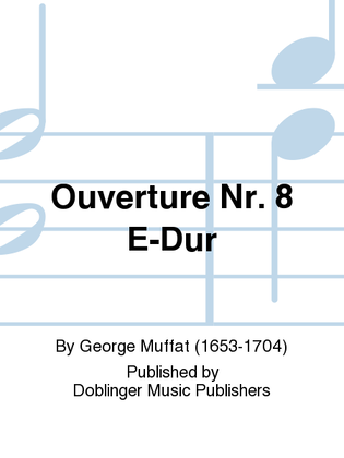 Book cover for Ouverture Nr. 8 E-Dur