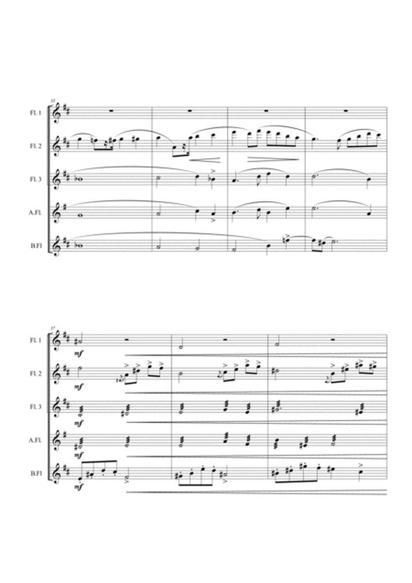 AIDA - PRELUDIO - Flute Quintet image number null