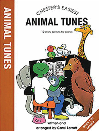 Book cover for Chester's Easiest Animal Tunes