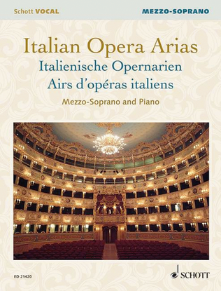 Book cover for Italian Opera Arias