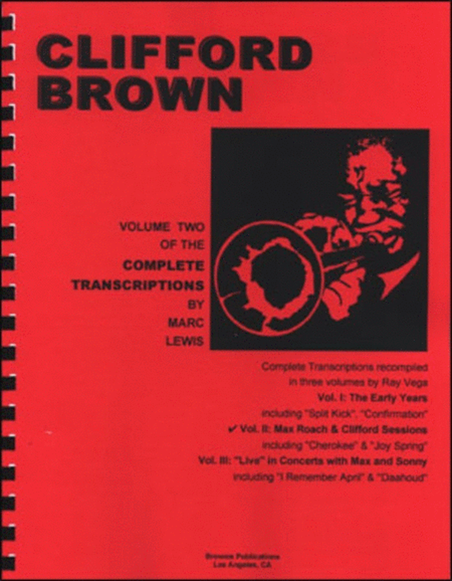 Clifford Brown Transcriptions Book 2