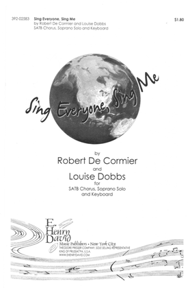 Book cover for Sing Everyone, Sing Me