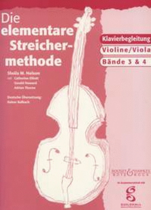 Die elementare Streichermethode Band 3 und 4