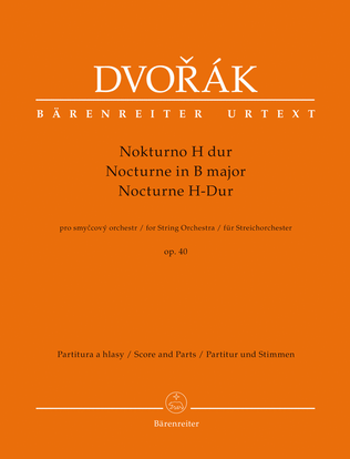 Nocturne for String Orchestra in B major, op. 40