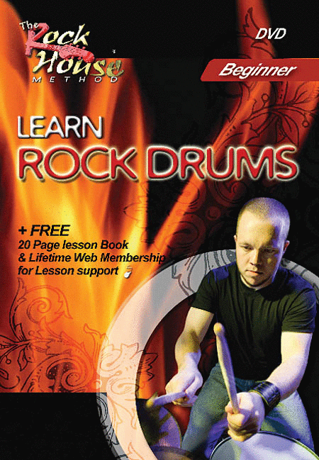 Learn Rock Drums Beginner - DVD