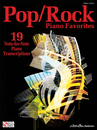 Book cover for Pop/Rock Piano Favorites