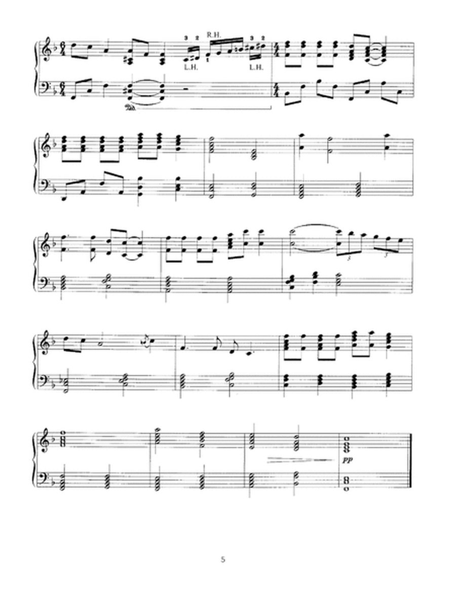 12 Spirituals for Piano Solo