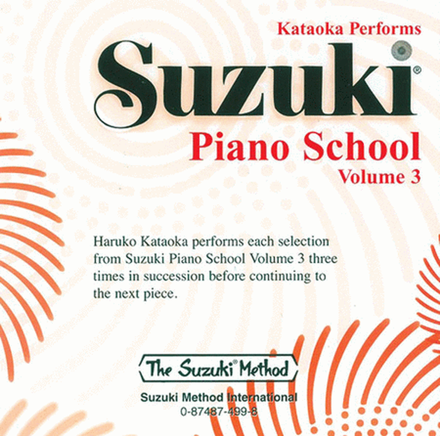 Suzuki Piano School, Volume 3