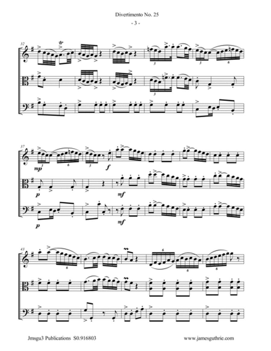 Haydn: Three String Trios image number null