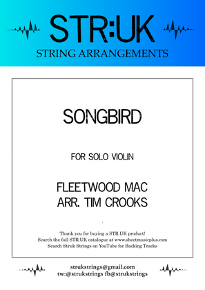 Book cover for Songbird