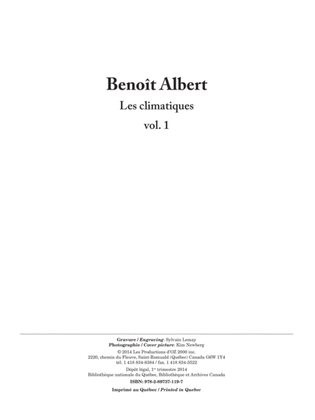 Book cover for Les climatiques, vol. 1