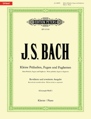 Book cover for Short Preludes, Fugues and Fughettas