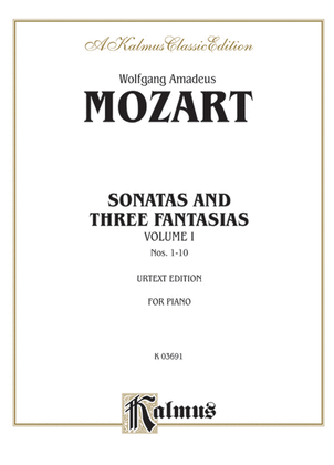 Sonatas and Three Fantasias, Volume 1