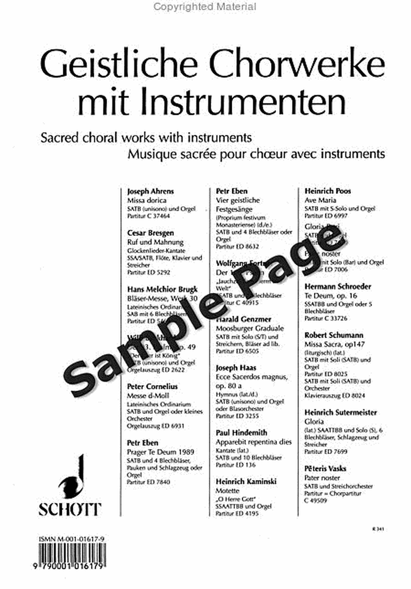 Hymnus (psalm 96 & 98) Satb