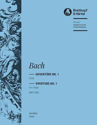 Book cover for Overture (Suite) No. 1 in C major BWV 1066