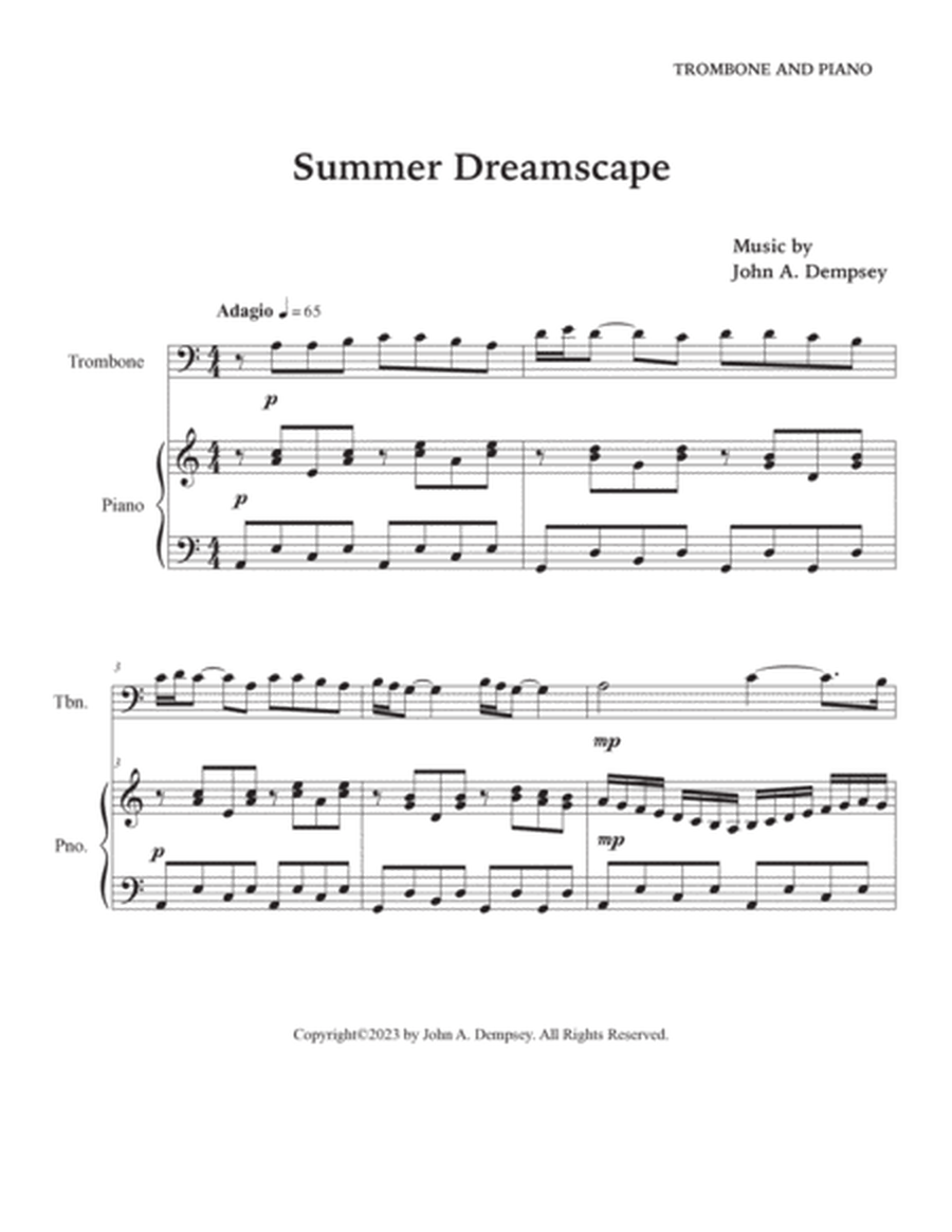 Summer Dreamscape (Trombone and Piano) image number null