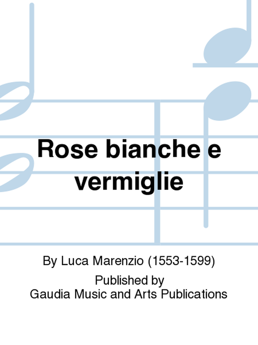 Rose bianche e vermiglie