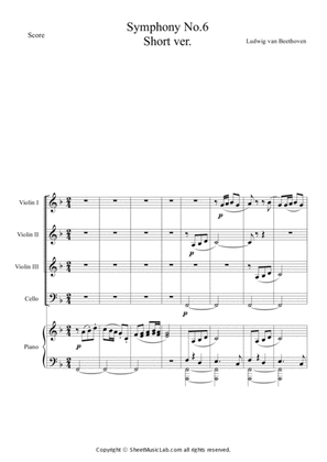 Symphony No.6 in F major, Op. 68 (Short&Easy Version)