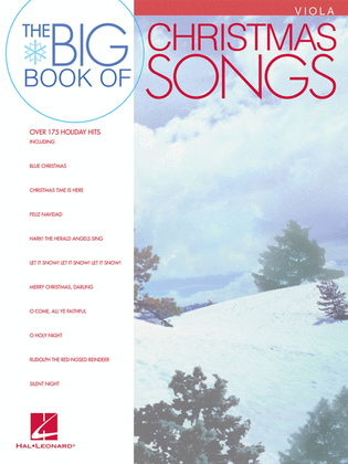 Book cover for Big Book of Christmas Songs for Viola