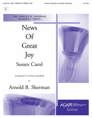 Book cover for News of Great Joy