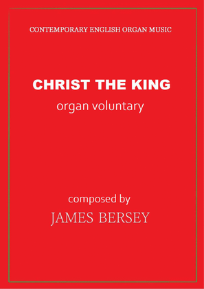 Book cover for Christ the King (organ voluntary)